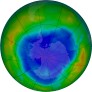 Antarctic Ozone 2011-08-28